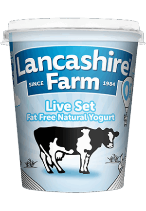 Live Set Fat Free Natural Yogurt